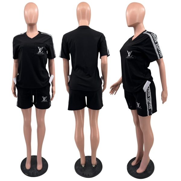 Fendi Short Sleeve Shirt & Pant Set