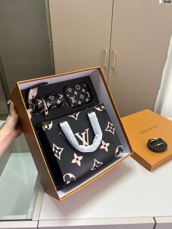 Louis Vuitton Monogram Empreinte Leather Neverfull MM