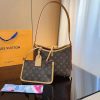 Louis Vuitton Strip Shoulder Handle Designer Bag