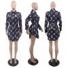 Elegant Women's Long Sleeve Gown