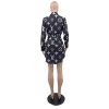 Elegant Women's Long Sleeve Gown