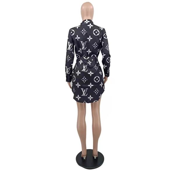 Elegant Women's Long Sleeve Gown