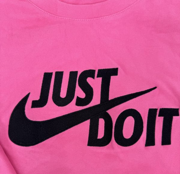 "Just Do It" Women's Sweatshirt & Shorts Set