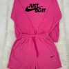"Just Do It" Women's Sweatshirt & Shorts Set