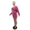 "Just Do It" Women's Sweatshirt & Shorts Set