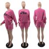 "Just Do It" Women's Sweatshirt & Shorts Set