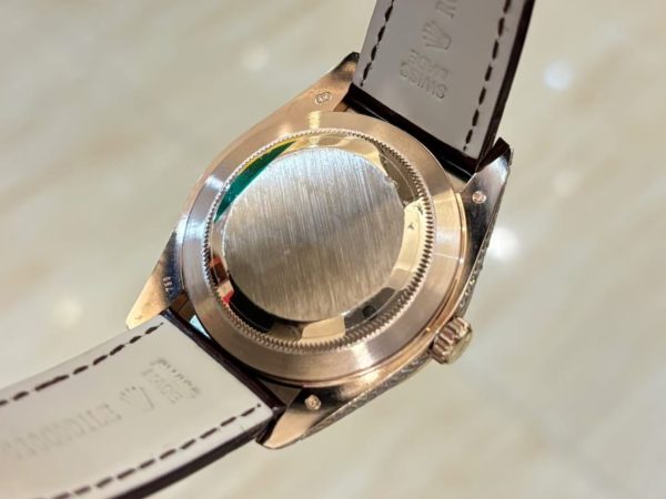 Rolex Leather Watch