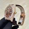 Rolex Leather Watch