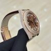 Rolex Leather Watch