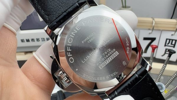 Panerai Luxury Leather Strap Watch
