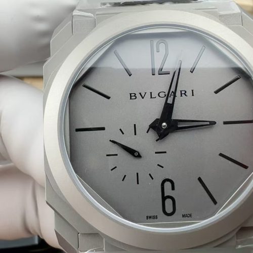 Bvlgari PT 950 Silver Color Wrist Watch