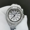 Chanel White Colour Chain Wrist Watch