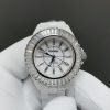 Chanel White Colour Chain Wrist Watch
