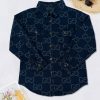 Chanel-Inspired Lady's Long Sleeve Shirt