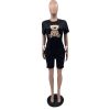 Women’s Short Sleeve Shirt & Shorts Set