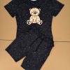 Women’s Short Sleeve Shirt & Shorts Set