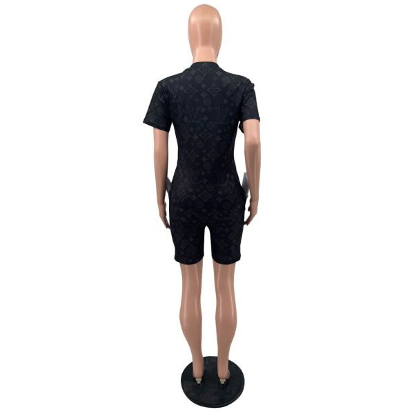 Women’s Short Sleeve Shirt & Shorts Set