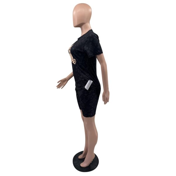 Women’s Short Sleeve Shirt & Shorts Set