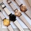 Gucci Leather Strap Watch
