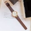 Gucci Leather Strap Watch