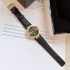 Gucci Leather Strap Watch
