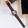 Gucci Leather Strap Watch